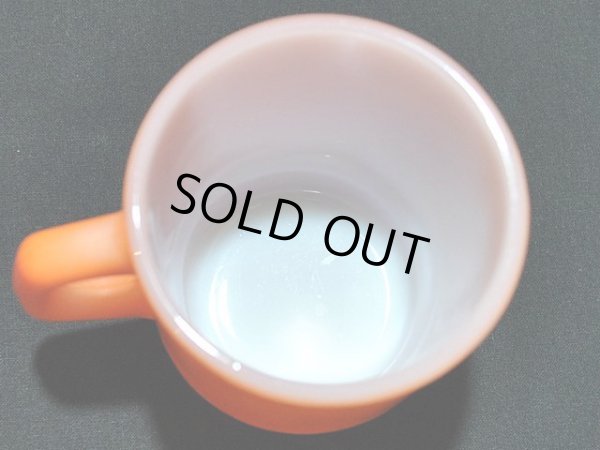 画像6: 70s-80s【FireKing】スタッキングマグ・オレンジ 