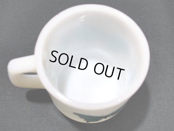 画像6: 70s-80s【FireKing】スタッキングマグ・バタフライ(青)