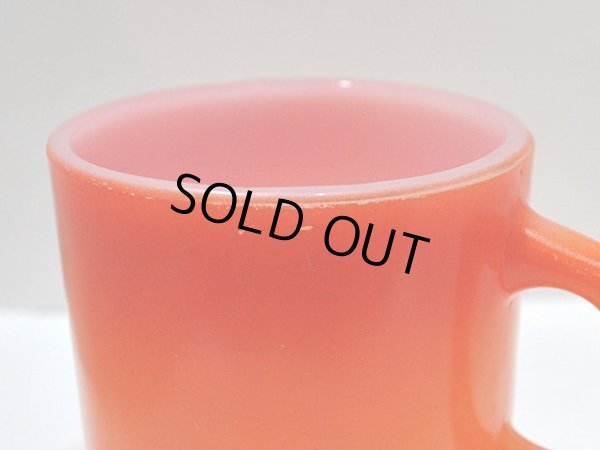 画像7: 60s【FireKing】スタッキングマグ・オレンジグラデーション