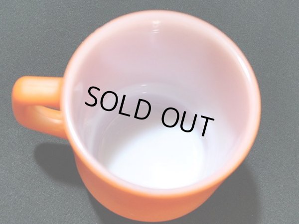 画像6: 70s-80s【FireKing】スタッキングマグ・オレンジ