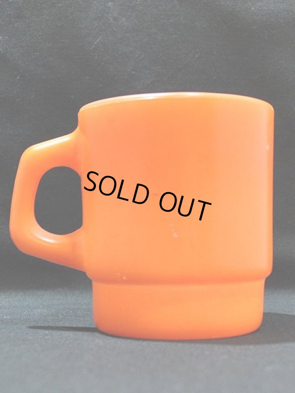 画像3: 70s-80s【FireKing】スタッキングマグ・オレンジ