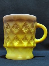 画像1: 60s-70s【FireKing】キンバリーマグ・イエロー (1)