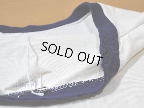 画像7: 1960s【Champion】YMCA染込みリンガーTシャツ プロダクツタグ