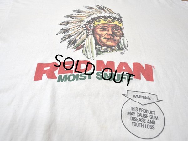 画像5: 1980s【Hanes】RED MANプリントTシャツ