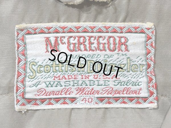 画像3: 1960s【McGREGOR】ドリズラージャケット 