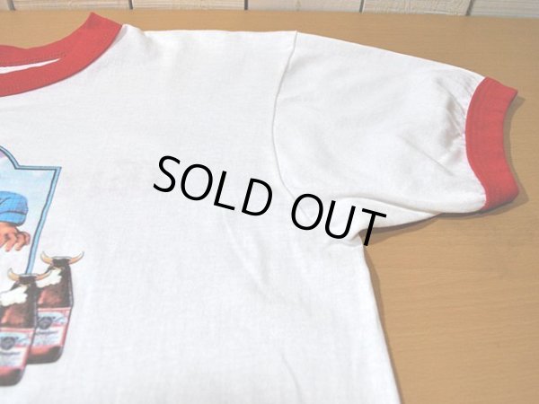 画像6: 1980s BudweiserリンガーTシャツ