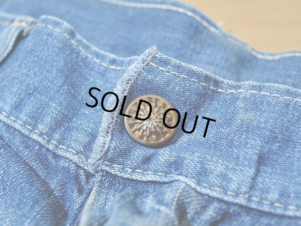 画像3: 1950sデニムワークパンツ w33