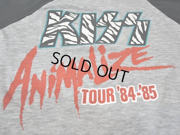 画像6: 1980s KISSアニマライズ ’84-’85ツアーTシャツ