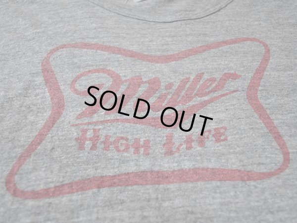 画像5: 1960s Miller HIGH LIFE染込みプリントTシャツ