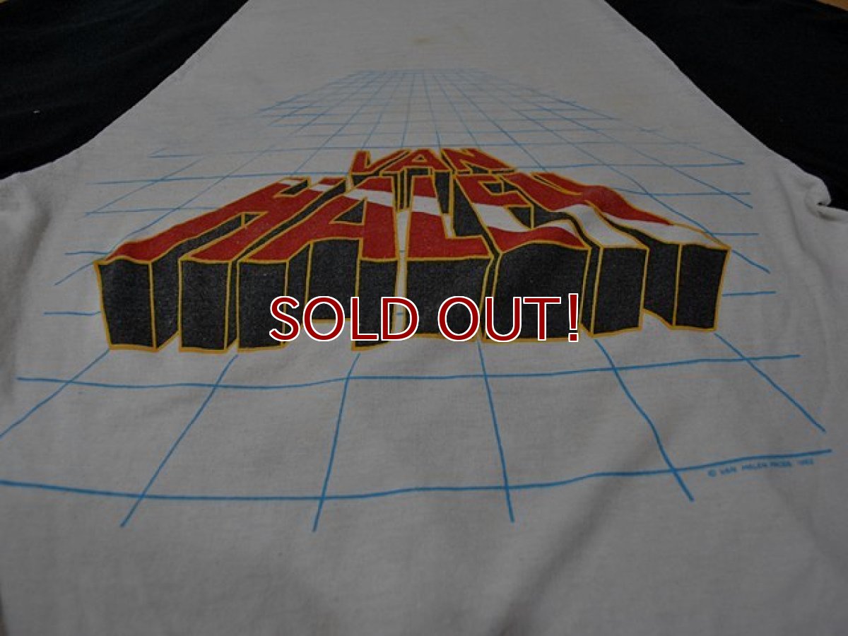 画像7: 1980s VAN HALEN1982年ツアーTシャツ (7)