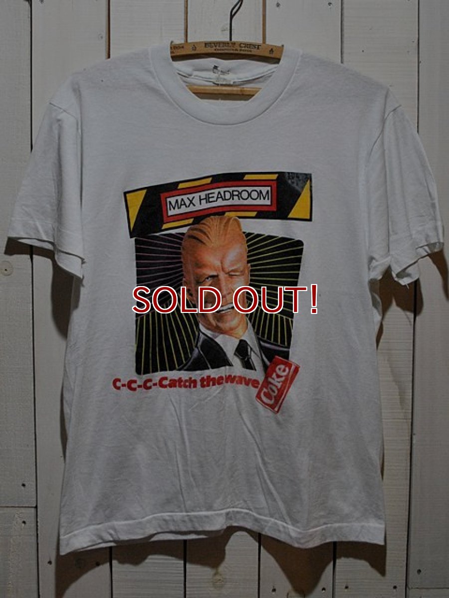 画像1: 1980sマックスヘッドルーム コカ・コーラTシャツ (1)