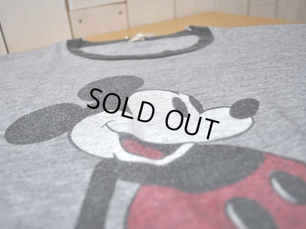 画像7: 1980sミッキー杢リンガーTシャツ