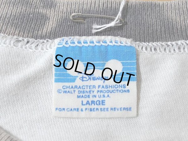 画像3: 1980sミッキーリンガーTシャツ　ブリーチ