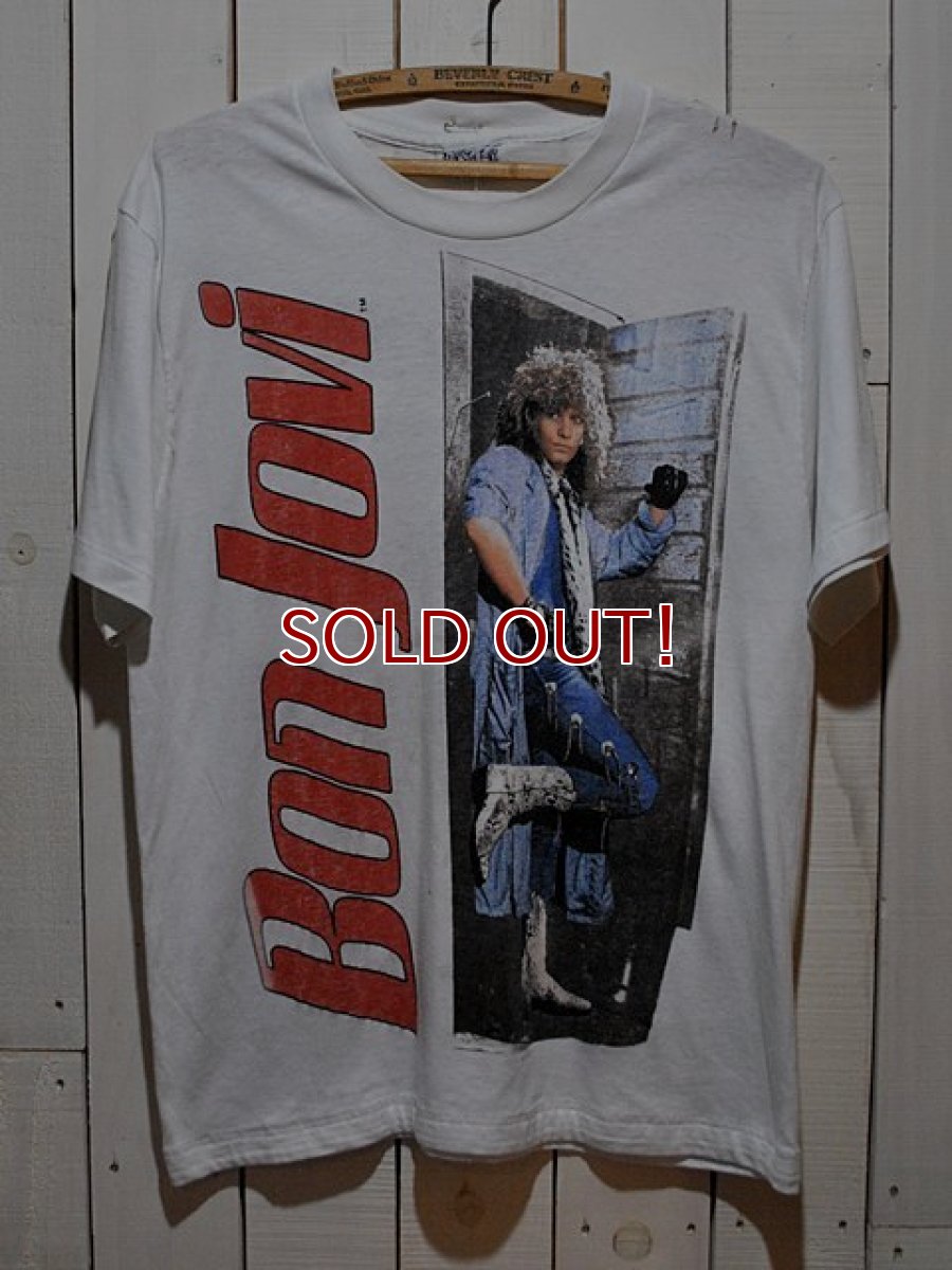 画像1: 1980s〜BON JOVIツアーTシャツ (1)