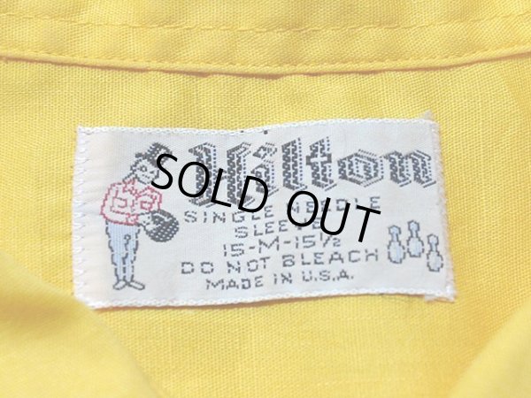 画像3: 1960s〜【Hilton】ボーリングシャツ