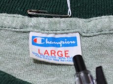 画像3:  1970s【Champion】カレッジ杢リンガーTシャツ  (3)