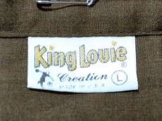 画像3: 1970s【KingLouie】チェーンステッチ刺繍ボーリングシャツ　MICHELIN (3)