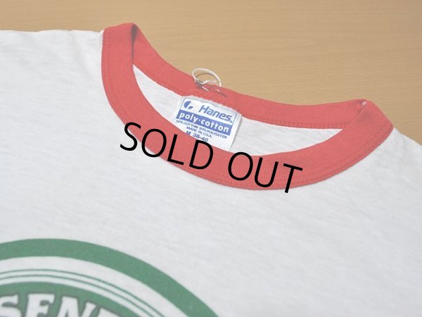 画像4: 1980s【Heineken】BeerメーカーリンガーTシャツ