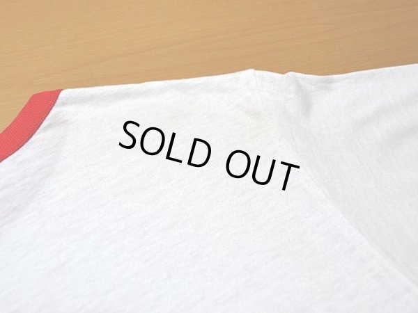 画像10: 1980s【Heineken】BeerメーカーリンガーTシャツ