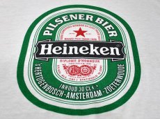 画像5: 1980s【Heineken】BeerメーカーリンガーTシャツ (5)