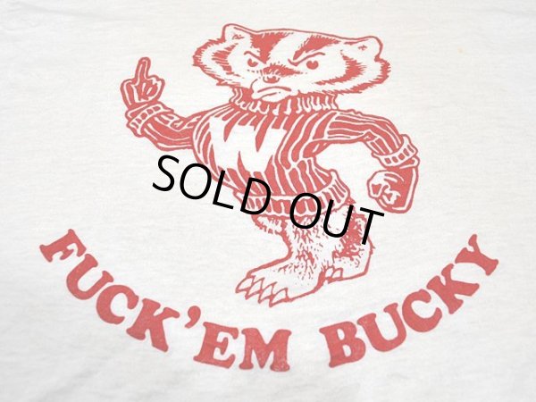 画像5: 1980sグレちゃったバッキーくんリンガーTシャツ