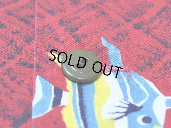 画像8: 1950s【Kilohana】コットンアロハシャツ