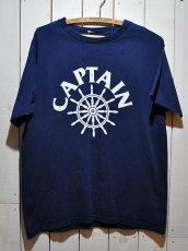 画像1: 1990s CAPTAINプリントTシャツ (1)