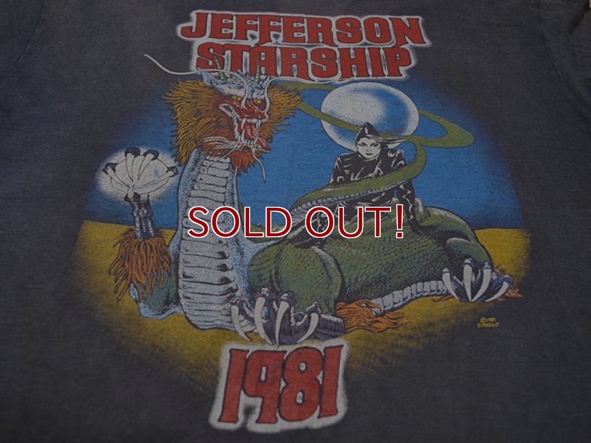 画像5: 1980s JEFFERSON STARSHIPバンドTシャツ (5)