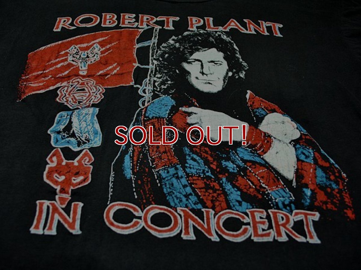 画像5: 1980s ROBERT PLANTパキ綿ツアーTシャツ (5)