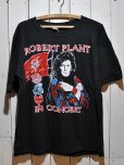 画像1: 1980s ROBERT PLANTパキ綿ツアーTシャツ (1)