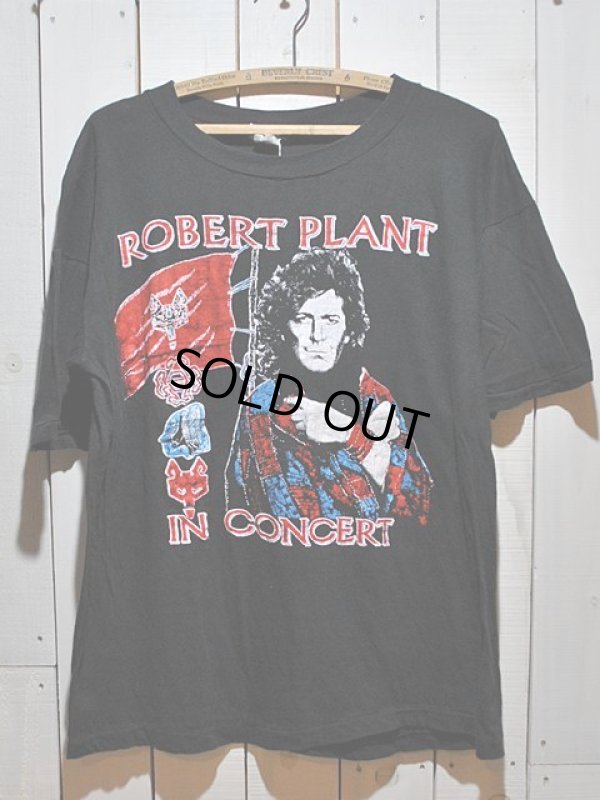 画像1: 1980s ROBERT PLANTパキ綿ツアーTシャツ