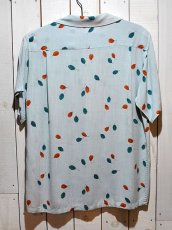画像2: 1950s【PENNEY'S TOPFLIGHT】総柄レーヨンシャツ (2)
