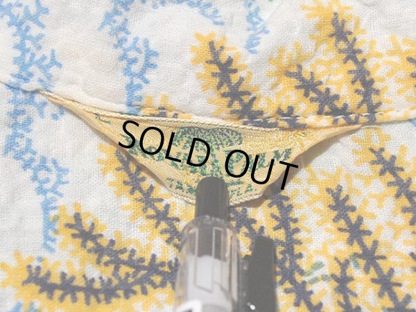 画像3: 1950s【ROYAL PALM】シアサッカーアロハシャツ