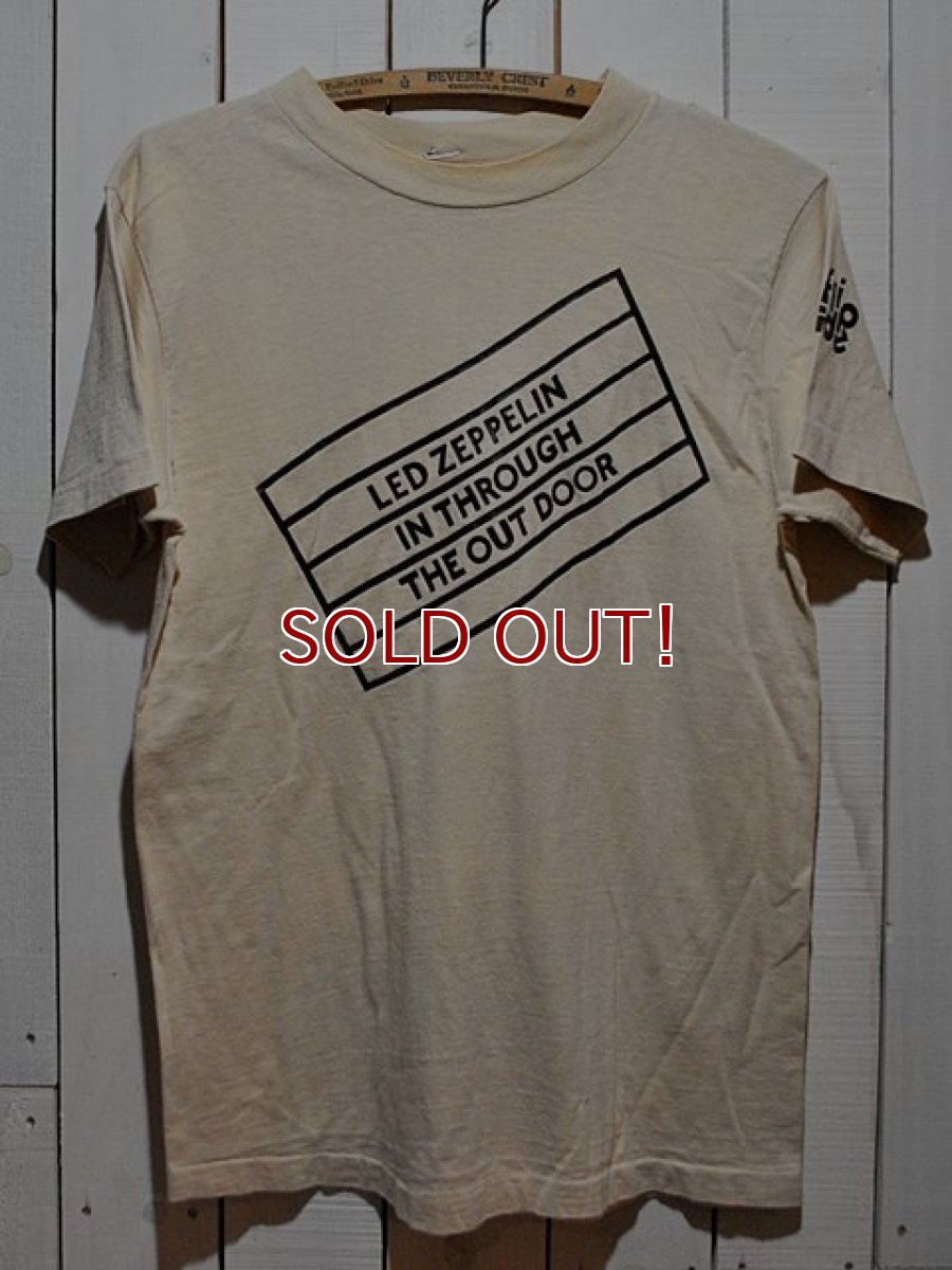 画像1: 1970s LED ZEPPELINバンドTシャツ In Through the Out Door (1)
