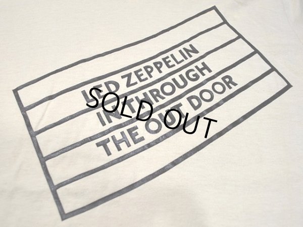 画像5: 1970s LED ZEPPELINバンドTシャツ In Through the Out Door