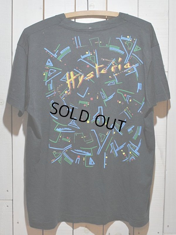 画像2: 1980s Def LeppardバンドTシャツ　Hysteria