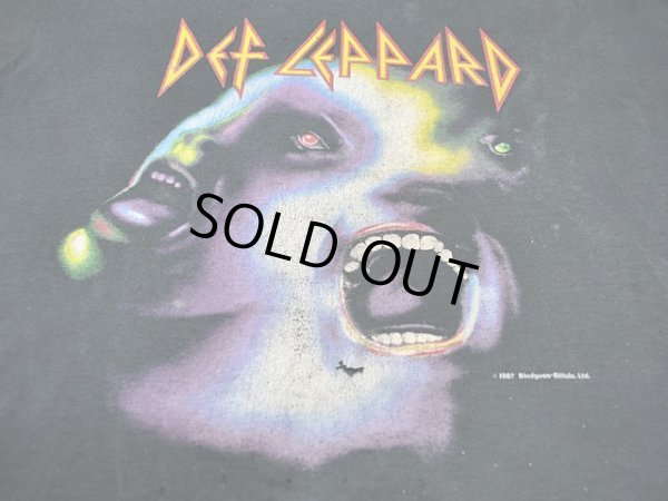 画像5: 1980s Def LeppardバンドTシャツ　Hysteria