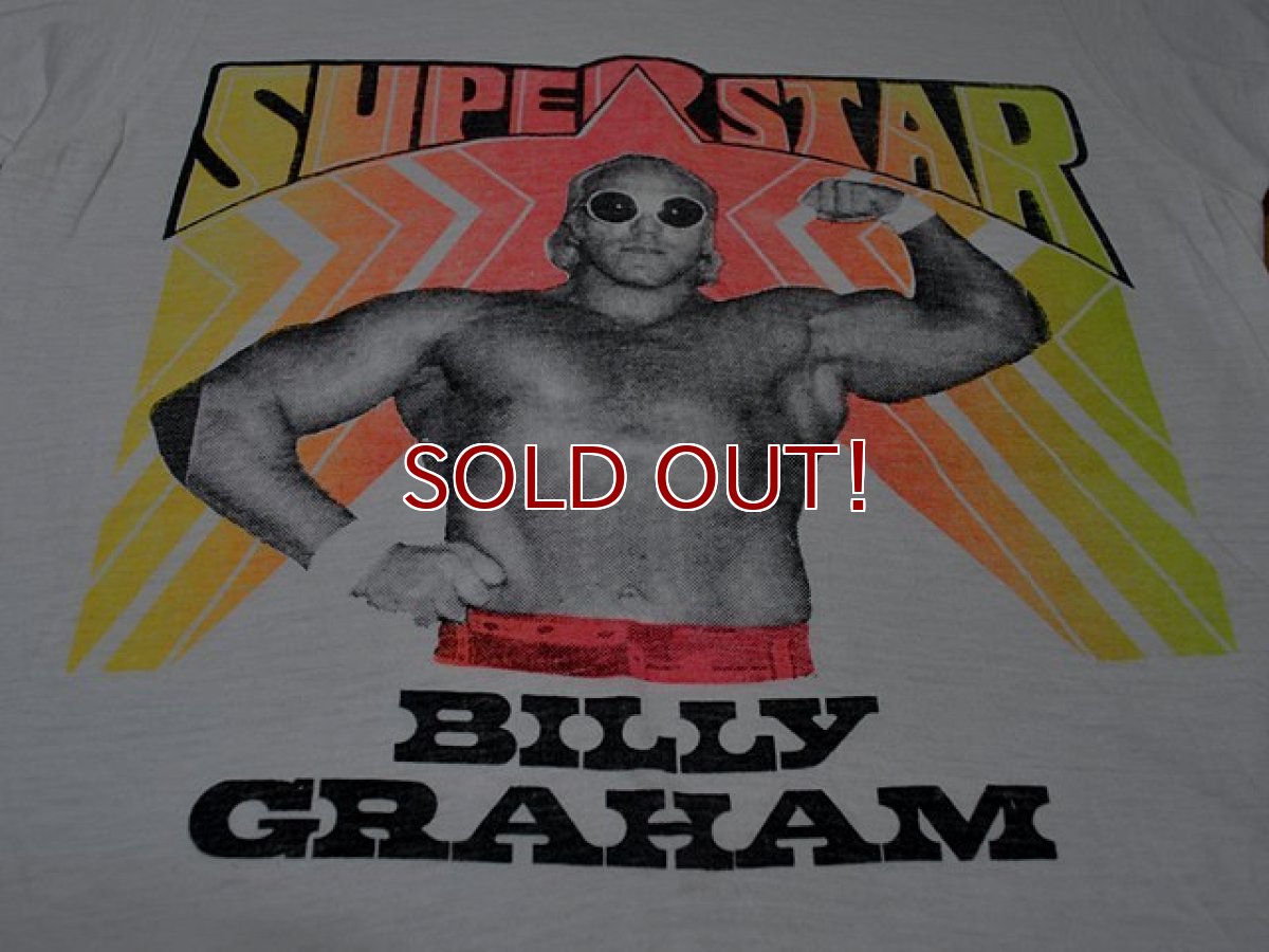 画像5: 〜1980s Superstar Billy GrahamプロレスTシャツ (5)