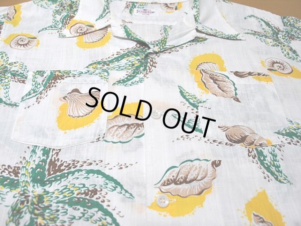 画像7: 〜1950s【SPORTOP】総柄BOXシャツ