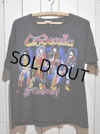 1980s CINDERELLAパキ綿ツアーTシャツ