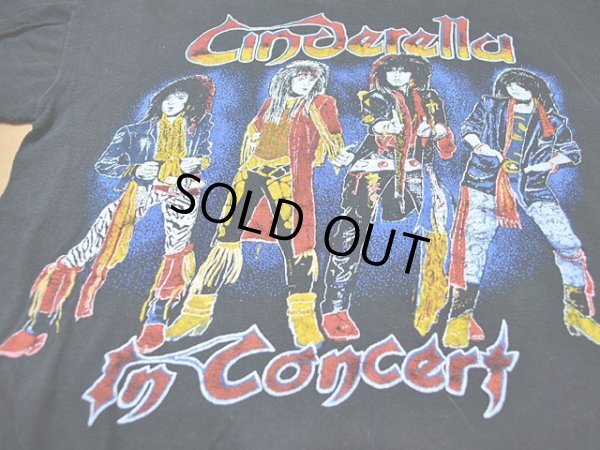 画像5: 1980s CINDERELLAパキ綿ツアーTシャツ