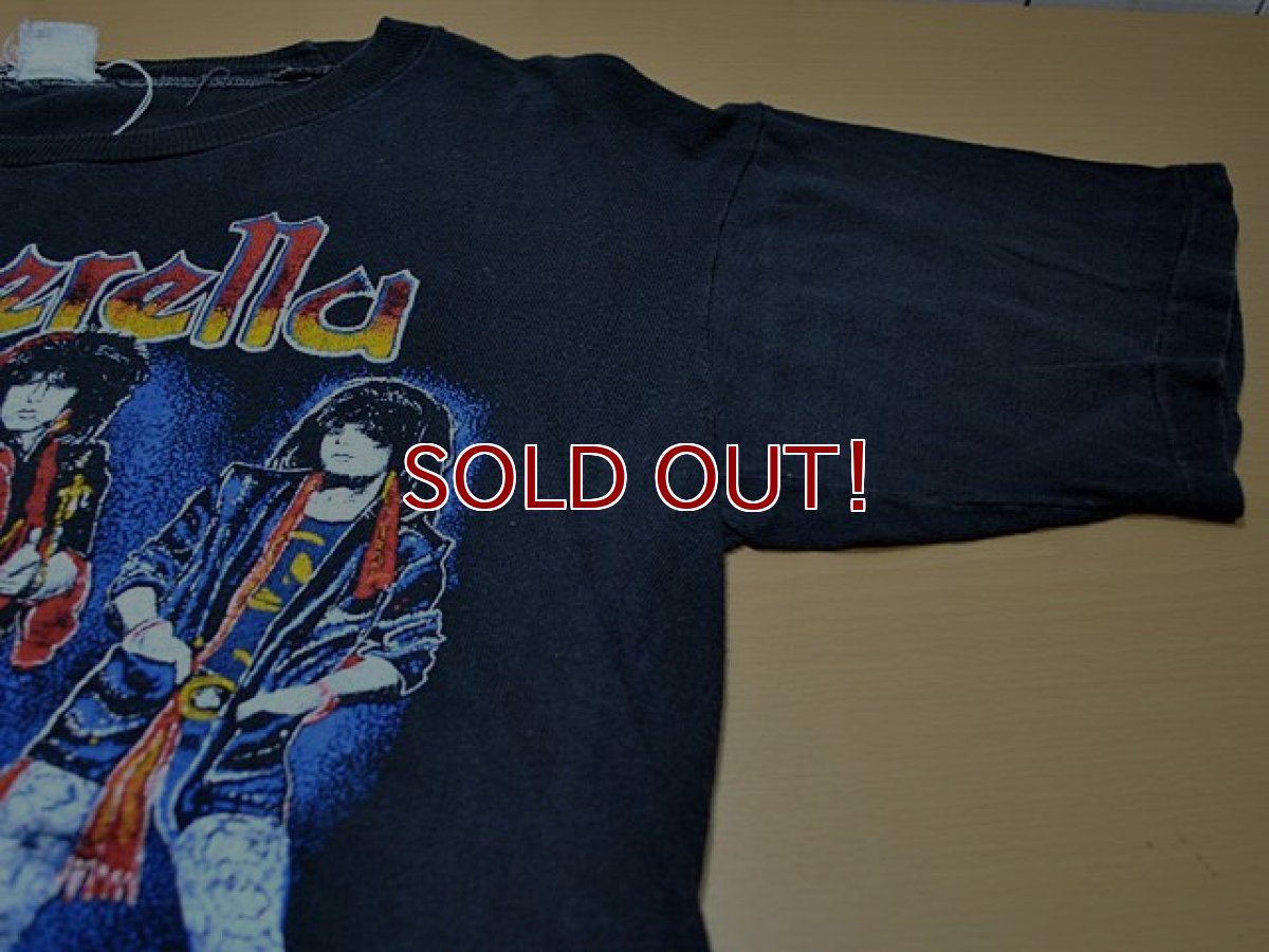 画像6: 1980s CINDERELLAパキ綿ツアーTシャツ (6)