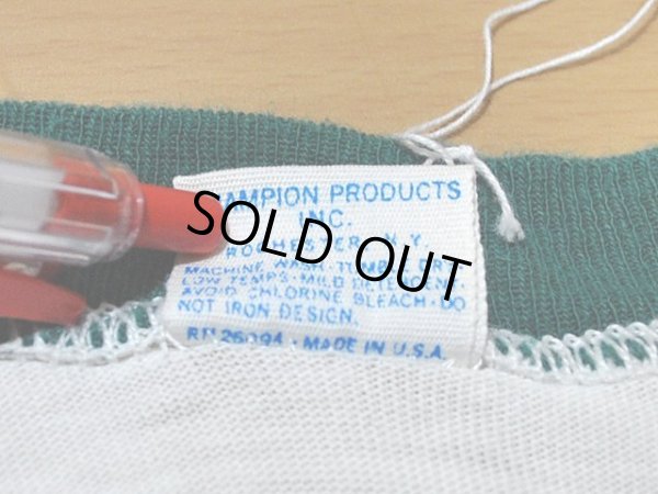 画像4:  1970s【Champion】カレッジリンガーTシャツ 