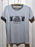 画像1: 1980s THE POUR HOUSE杢リンガーTシャツ  (1)