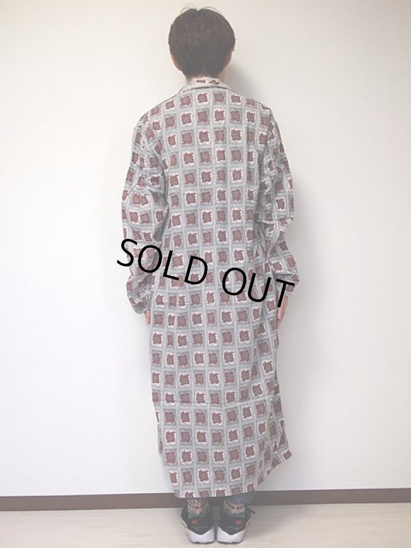 画像4: 1960s【E&W】総柄コットンガウン