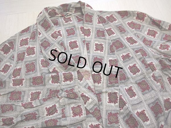 画像8: 1960s【E&W】総柄コットンガウン