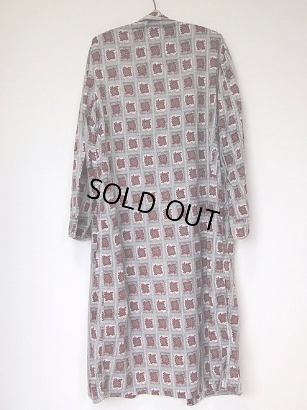 画像6: 1960s【E&W】総柄コットンガウン