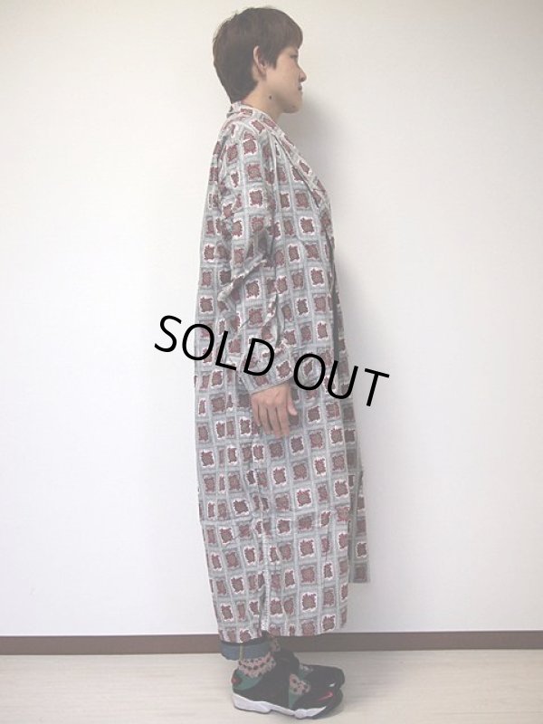 画像3: 1960s【E&W】総柄コットンガウン