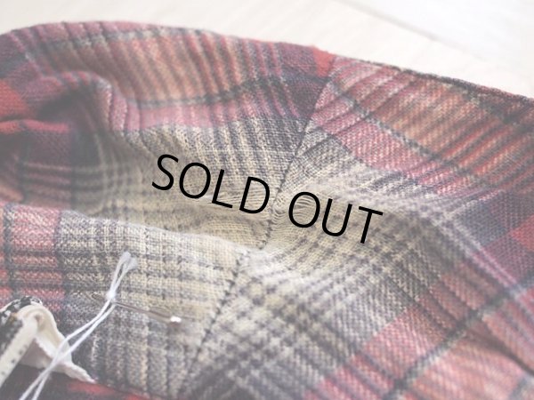 画像9: 1960s【McKenzie】オンブレーチェックネルガウン 