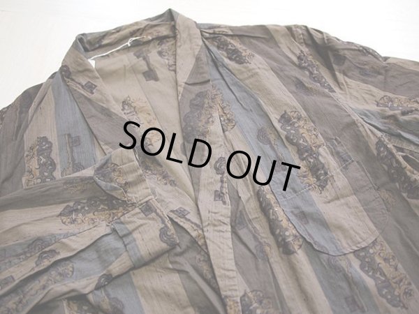 画像7: 1960s〜鍵総柄コットンガウン 